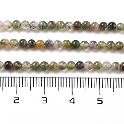 Natural Indian Agate Bead Strands&nbsp;G-A130-3mm-K12-01