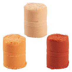 3 Rolls 3 Colors Polyester Ribbon&nbsp;OCOR-TA0003-28A