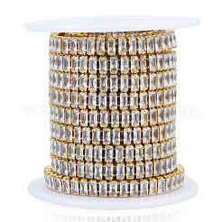 Rectangle Cubic Zirconia Strass Chains&nbsp;CHC-N020-04