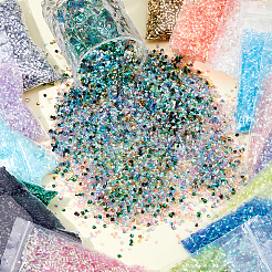 19050Pcs 15 Colors Plastic Tube Beads&nbsp;FIND-DC0006-27