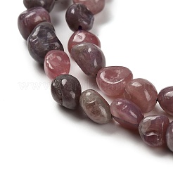 Natural Madagascar Rose Quartz Beads Strands&nbsp;G-P497-01E-07