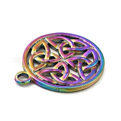 Ion Plating(IP) 201 Stainless Steel Pendants&nbsp;STAS-P312-12MC