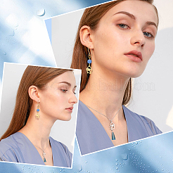 24Pcs 4 Style 201 Stainless Steel Hollow Pendants&nbsp;STAS-UN0029-99