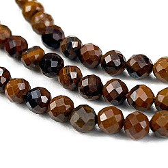 Natural Tiger Eye Beads Strands&nbsp;G-M399-03C