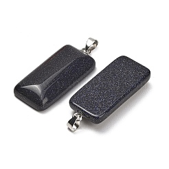 Synthetic Blue Goldstone Pendants&nbsp;GG-CBAA0EE-01P-04
