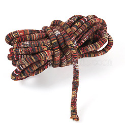 5M Ethnic Style Nylon Braided Round Cords&nbsp;OCOR-TA0003-21D
