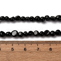 Natural Black Tourmaline Beads Strands&nbsp;G-I389-A30-A