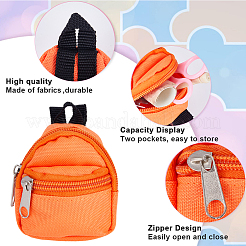 6Pcs 6 Colors Casual Mini Cloth Doll Backpack&nbsp;AJEW-GF0008-36B