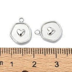 Non-Tarnish 304 Stainless Steel Charms&nbsp;STAS-L022-103P-02A