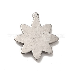 304 Stainless Steel Pendant Enamel Settings&nbsp;STAS-I694-19P