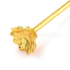 Alloy Hair Stick Findings&nbsp;FIND-O002-02G