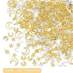 1800 Pcs Brass Computer Patch Cabochons&nbsp;MRMJ-OC0001-61