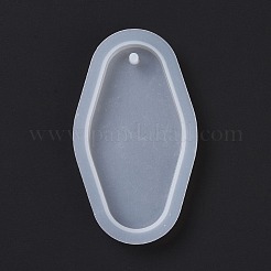 Rounded Rhombus Pendant Food Grade Silicone Molds&nbsp;DIY-D074-15