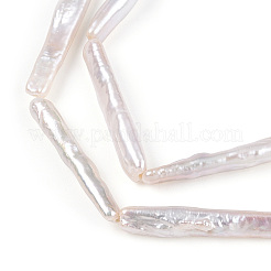Natural Baroque Pearl Keshi Pearl Beads Strands&nbsp;PEAR-S020-Z02