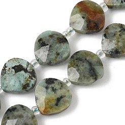 Natural African Turquoise(Jasper) Beads Strands&nbsp;G-D316-A03