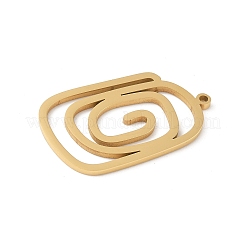 304 Stainless Steel Pendants&nbsp;LS-STAS-G355-08B-G