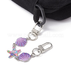 Ocean Theme Alloy Enamel Link Purse Strap Extenders&nbsp;AJEW-BA00124-01