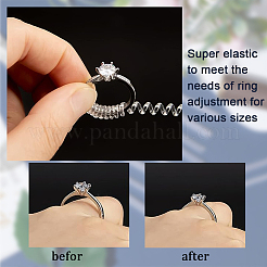 24Pcs 4 Style Plastic Spring Coil&nbsp;FIND-SC0005-54