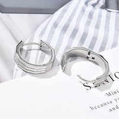 304 Stainless Steel Hoop Earrings for Women&nbsp;EJEW-C096-53P