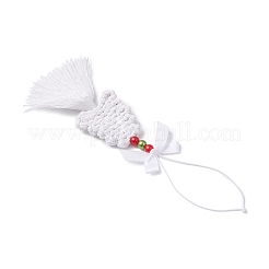 Polyester Tassel Pendant Decorations&nbsp;HJEW-JM04479-03