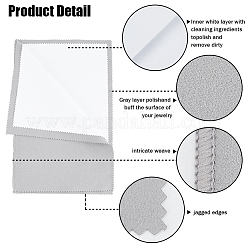2Pcs 4 Layers Silver Polishing Cloth&nbsp;TOOL-BBC0001-03B
