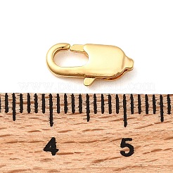 Brass Clasps&nbsp;KK-D407-19G-E