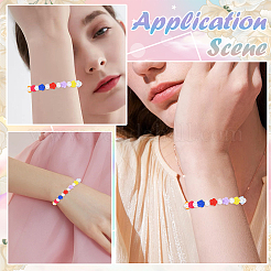 Opaque Acrylic Beads&nbsp;MACR-SP0002-06B