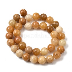 Natural Old Topaz Jade Beads Strands&nbsp;G-F364-06-10mm