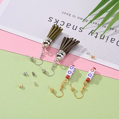 300個 3色 304ステンレススチール製イヤーナット  ポスト イヤリングのバタフライ イヤリング バック  ミックスカラー  4x3x2mm  穴：0.8mm&nbsp;STAS-LS0001-16