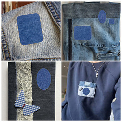 5 Sheets Denim Self-adhesive Patches&nbsp;PATC-TA0001-61C
