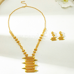 Geometric Middle Eastern Alloy Earrings & Necklaces Sets for Women&nbsp;JS5535