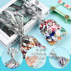 100Pcs 4 Styles Rectangle Plastic Candy Bags&nbsp;ABAG-WH20013-19F