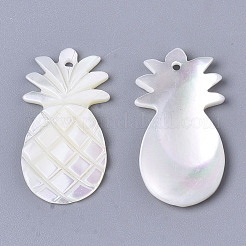 Natural White Shell Mother of Pearl Shell&nbsp;SSHEL-N034-37