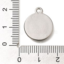 304 Stainless Steel Pendant Cabochon Settings&nbsp;STAS-I321-60P