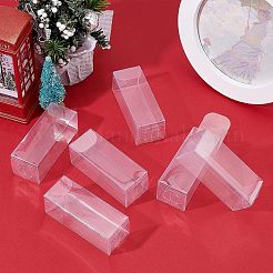 30Pcs Rectangle Transparent Plastic PVC Box Gift Packaging&nbsp;CON-NB0001-85B