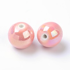Glazed Porcelain Round Beads&nbsp;X-PORC-S490-8mm-06