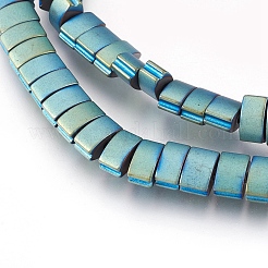 Electroplate Non-magnetic Synthetic Hematite Bead Strands&nbsp;G-I208-16F-E
