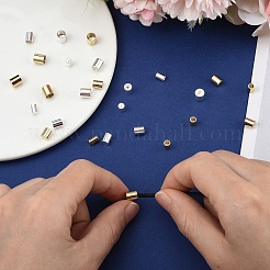 30Pcs 3 Styles 201 Stainless Steel Cord Ends&nbsp;STAS-YW0002-98