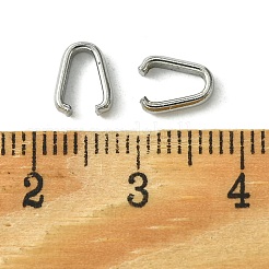 Non-Tarnish 304 Stainless Steel Snap on Bails&nbsp;STAS-Q321-05P