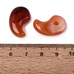 Dyed Natural Carnelian Pendants&nbsp;X-G-S294-07B-08