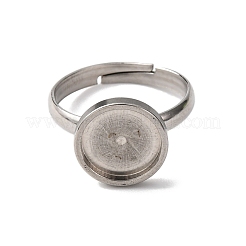 304 Stainless Steel Adjustable Ring Components&nbsp;STAS-B098-02D-P