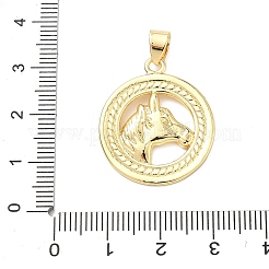 Brass Pendants&nbsp;KK-H539-19G-G