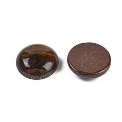 天然虎鉄カボション  半円  18x6~8mm&nbsp;G-T020-18mm-31