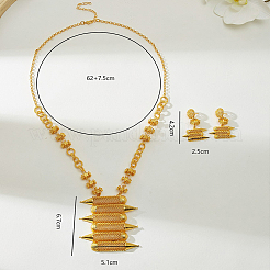 Geometric Middle Eastern Alloy Earrings & Necklaces Sets for Women&nbsp;JS5535