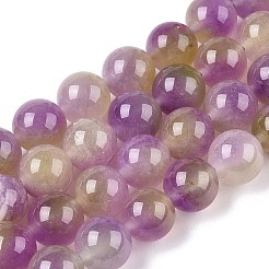 Dyed Natural White Jade Beads Strands&nbsp;G-T138-10mm-210-9