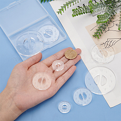 8Pcs 4 Style Transparent Acrylic Clay Tool&nbsp;TACR-PH0001-62