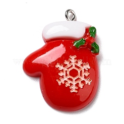 Opaque Resin Pendants&nbsp;RESI-D055-009P