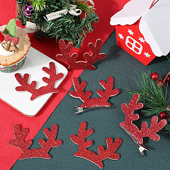 Christmas Theme Felt Fabrics Hair Accessories Findings&nbsp;FIND-WH20004-14B