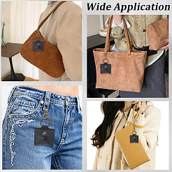 2Pcs 2 Colors PU Leather Finger Ring Storage Bags Pendant Decorations&nbsp;KEYC-CL0001-58B