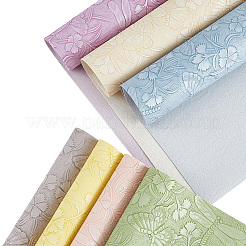7Pcs PU Leather Fabrics&nbsp;DIY-WH20025-080A